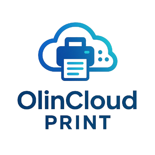 Olin Cloud Print Logo